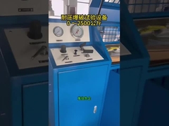 Машины для прессования насосных шлангов высокого давления с рабочим давлением насоса ≤ 0,8 МПа и давлением 20 бар