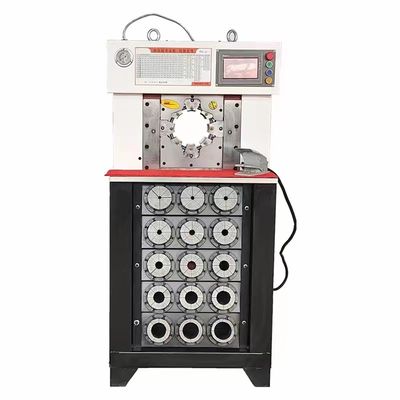 Машина шланга AC 1500 тонн гофрируя сила большого отверстия управлением PLC 3 дюймов большая