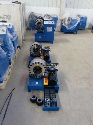 машина трубы шланга щипцов 51mm шланга гидросистемы 12v 24v мобильная гофрируя с 10 комплектными штампами