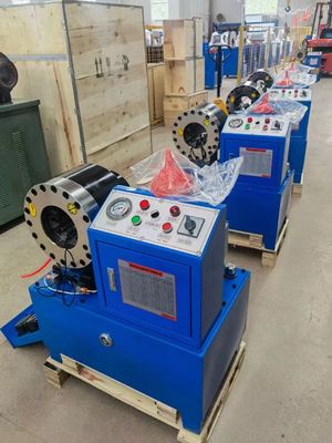 Хорошая цена. машина прессы шланга гидросистемы машины шланга 220V 50HZ DX68 гофрируя онлайн