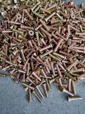 Медное покрытие Сырье Погрузчик многоразового использования Гидравлические шланговые фитинги Женщина Мужчина Гидравлические шланговые фитинги