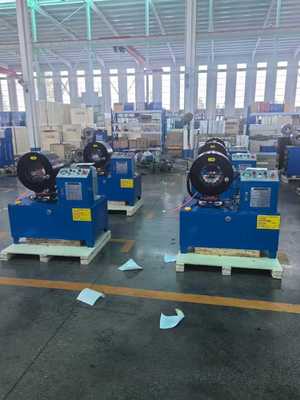 Хорошая цена. 4 дюймовая гидравлическая шланговая резьба с управлением PLC 16 Dies 6-102 мм онлайн