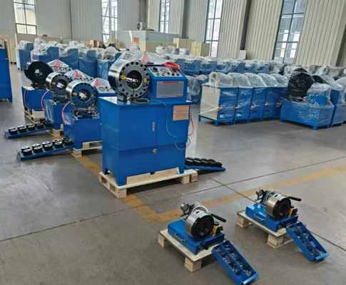 Хорошая цена. 2 Inch Hydraulic Hose Crimping Machine with Double Functions and 310kgs Net Weight for Efficient Hose Processing онлайн
