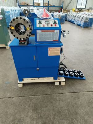 Хорошая цена. Hydraulic Hose Crimping Machine with 26Mpa/31.5Mpa System Pressure 320kg Gross Weight and 1030*510*1270 mm Dimension онлайн