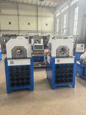 3 Inch Hydraulic Hose Crimping Machine with 15 Sets Free Dies and 1250KG Weight for Heavy-Duty Applications