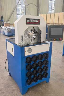 Хорошая цена. 3 дюймовая гидравлическая шланговая скручивающая машина с силой скручивания 2800KN и номинальным давлением 31,5MPA онлайн