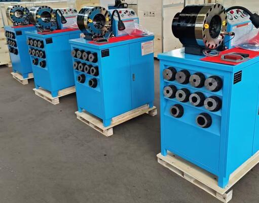 Машина для обжима резиновых шлангов модели 600T выше на 2 дюйма с диапазоном 6-51 мм и 10 сменными матрицами для обжима гидравлических шлангов