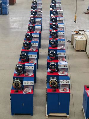 Хорошая цена. щипцы тормозного рукава воздуха машины 3KW тормозного рукава 6-51mm гофрируя с многофункциональной панелью онлайн