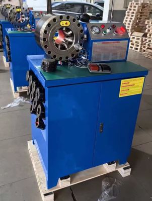 Хорошая цена. 6-51 мм Электрическая мощность 220v/240v/380v/415v Резиновая шланговая резьба Машина 600T резьба сила с размером 860 * 640 * 1300 мм онлайн
