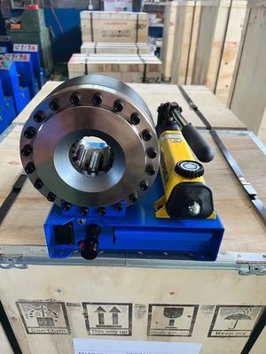 Хорошая цена. 1 Inch 6-25mm Rugged Steel Blue Color With 7 Dies Weight Manual Hydraulic Hose Crimping Machine Reliable Performance онлайн