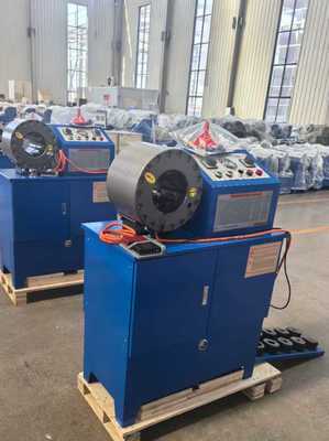 Хорошая цена. 2 Inch Hydraulic Hose Crimping Machine with 10 Dies and 6-51mm Range for Wide Hose Applications онлайн
