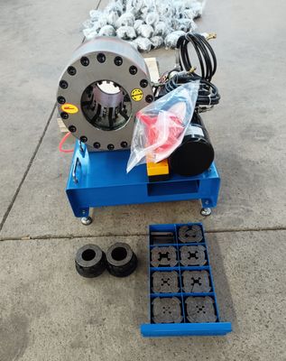 Хорошая цена. Portable 12V/24V Hydraulic Hose Crimping Machine with Smart Light Indicator and 3.6KW Motor Power for Car Loading Use онлайн
