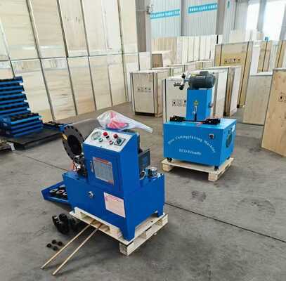 DX68 Гидравлический шланговый скремпер с диапазоном скремпинга 6-51 мм 10 швов и 200 штук в час