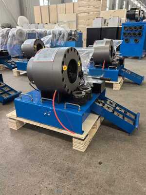 Высокоэффективная 600T ручная шланговая кримпинговая машина с диапазоном кримпинга 6-51 мм для гидравлических приложений