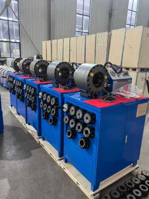 2 дюйма 600T резиновый шланг с силой сжатия с 6-51 мм и 10 взаимозаменяемыми матрицами