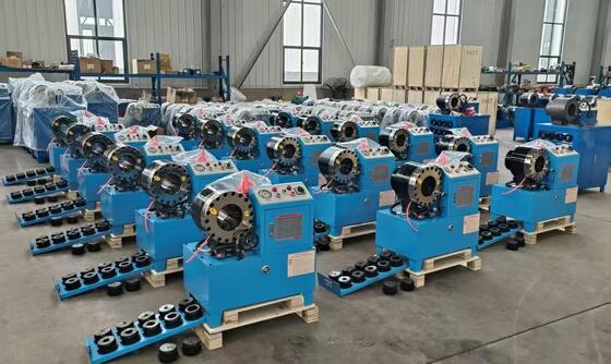 DX68 Electric 220v/380v 2 Inch Hydraulic Hose Crimper With 6-51mm Crimping Accuracy ±0.01mm 10 Dies And 200 Pcs Per Hour Efficiency