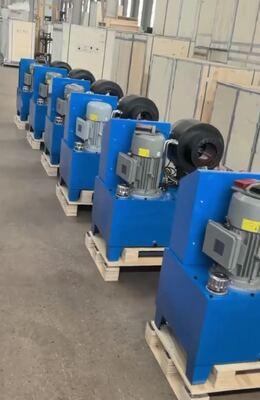 DX68 синий цвет 220 В/380 В 2-дюймовый щипчик для гидравлического шланга с диапазоном обжима 6-51 мм, 10 матриц и эффективностью 200 шт. в час